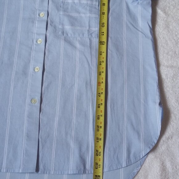 New LOFT Striped Relaxed Everyday Shirt XS - Picture 8 of 10